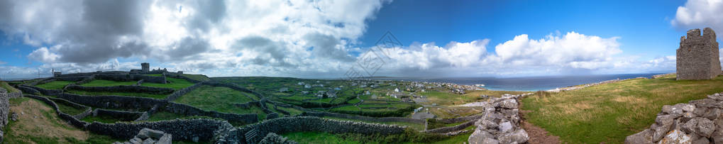 风景秀丽的乡村和爱尔兰的自然风光图片