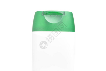带洗浴用品的塑料瓶特写背景图片