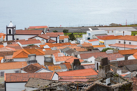 葡萄牙科沃岛亚速尔群岛的ViladoCorvo图片