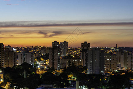 包鲁市的全景圣保罗州内部巴西图片