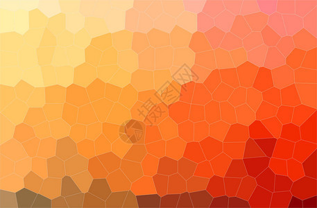 六边形的橙色黄色中上体型六边形背景图片