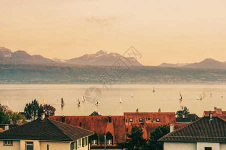 日内瓦湖图片