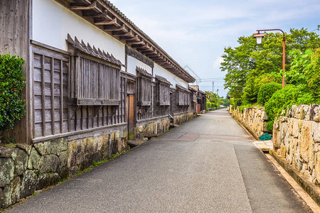 萩日本旧城下町街道图片