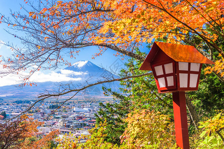 日本富士山MtFuji从ArakurayamaSeng图片