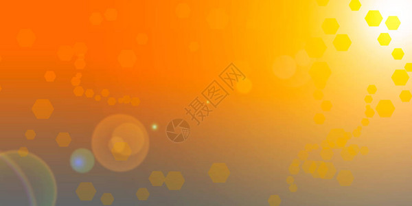 本摘要模糊的网站标语bokeh夏季黄色橙调的背景由梯度覆盖图片