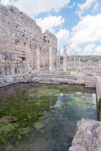 古代Perge城市废墟ANTAL图片
