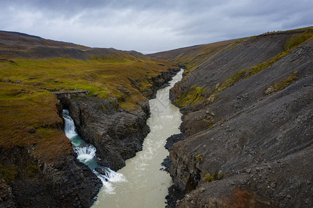 冰岛斯图拉吉尔巴萨尔特峡谷图片素材