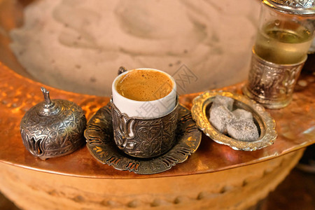 土耳其兹密尔Sirince沙子和接骨木花糖浆中的土耳其图片