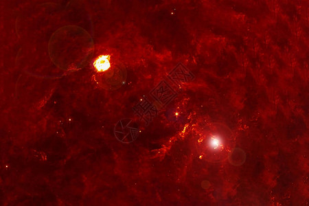 红星云有两颗太阳图片