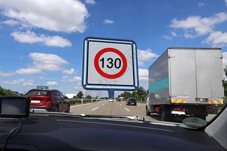 德国高速公路的车速图片