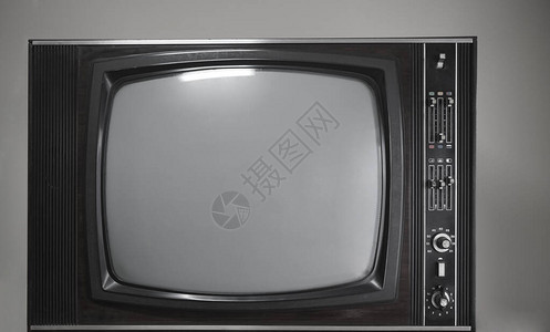 老旧的电视图片