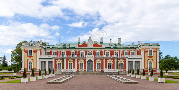 爱沙尼亚塔林Kadriorg宫殿的红图片