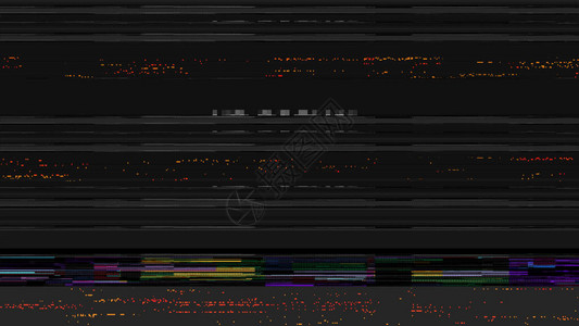 缺陷噪声和伪影效果旧磁带或旧电视的故障错误没有信号电图片