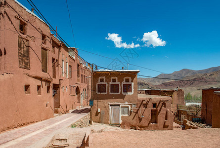 阿比亚内村伊朗斯法罕省Abyaneh村图片