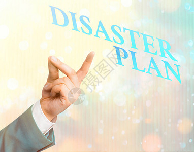 灾害计划应对紧急备灾生存和急救包的业务概念书写说明图片