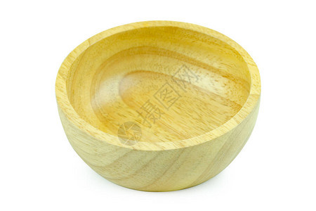 空木碗在白色背景上与空木碗隔绝图片