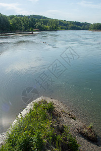 穆拉河和德拉瓦河的交汇处图片