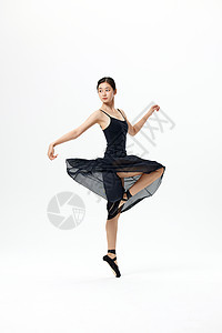 芭蕾女性优雅现代舞者图片