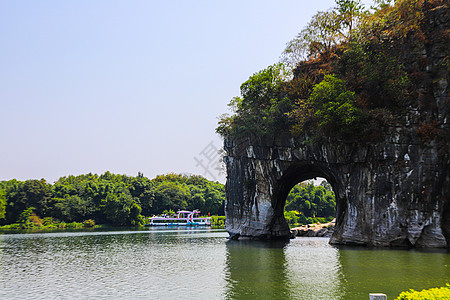 象山景区象鼻山景区背景