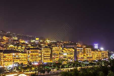 茅台镇夜景四渡赤水高清图片