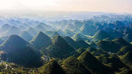 4A景区万峰林风景区高清图片