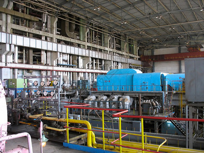发电厂的机械管道图片