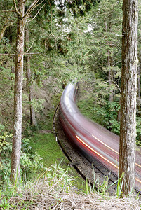 亚洲阿利山风景区森林铁路图片