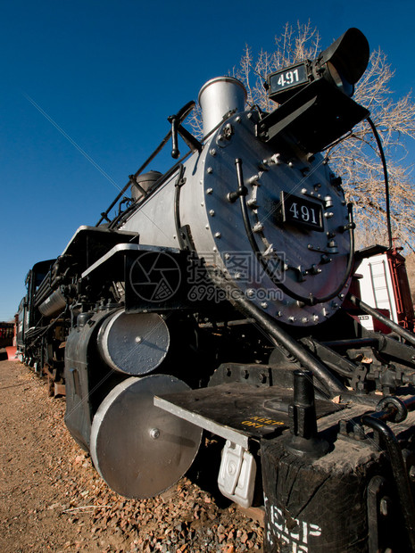 DenverRioGrande西部铁路轮图片