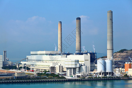 煤炭力发电厂图片