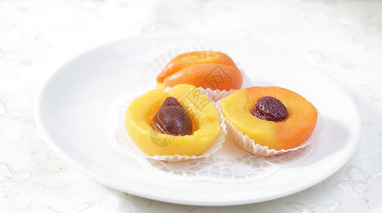 水果糖桃子图片