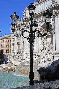在罗马地区喷泉图片