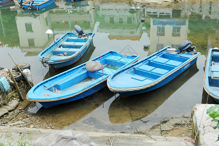 船是深圳南澳镇的日常交通背景图片