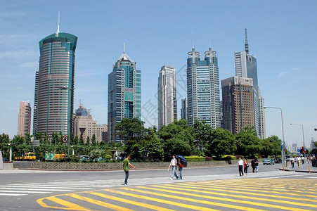 上海全城风景图片