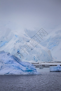 冰山的蓝冰图片