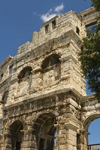 古罗马最有保护的竞技场之一类似于罗马著名的巨石在普图片