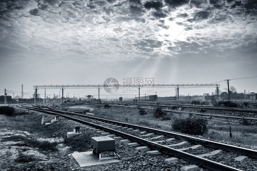 上海的铁路交通枢纽图片