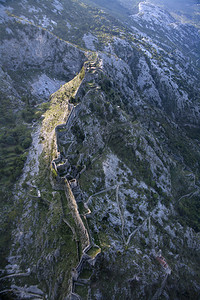 黑山科托尔Lovcen山的K图片