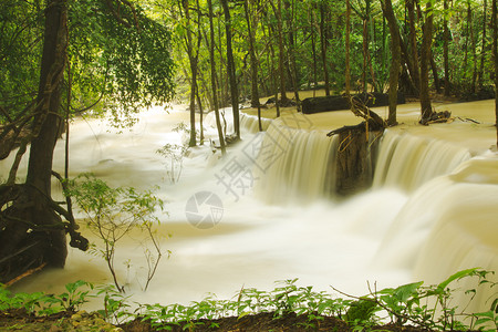 HuayMaeKhamin瀑布泰国图片