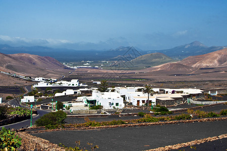 至Lanzarote火山地区Yaiza图片