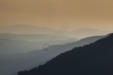 泰国乔叶高山脉图层UNESC图片