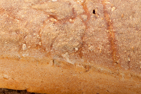 传统烤制的大面包背景图片