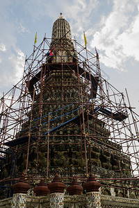 黎明寺在建设中图片