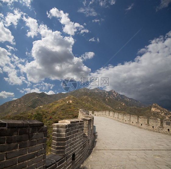 北京以北的长城风景最优美的部分之一图片