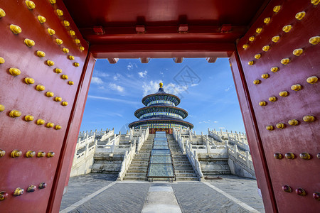北京的天坛的寺庙图片