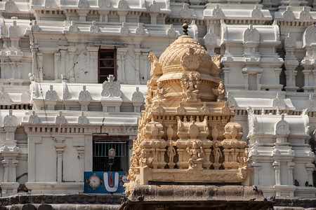 Kanchipuram的Kamakshiamman寺庙图片