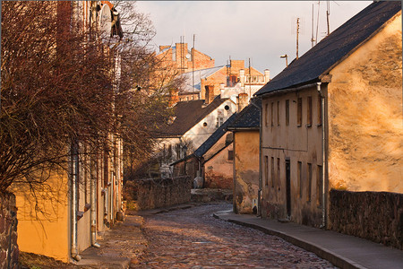 旧城街道图片