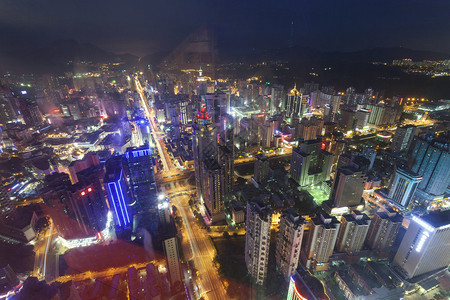 现代城市深圳市风景中图片
