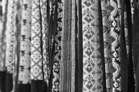 塔伊兰传统织物纺织图片