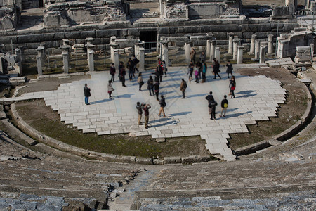 土耳其古代以弗所圆形剧场图片