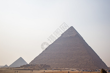 Khufu金字塔和Khafre金字塔Che图片